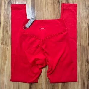 Onset Cherry Pop Twist High Waist Leggings Size M NWT